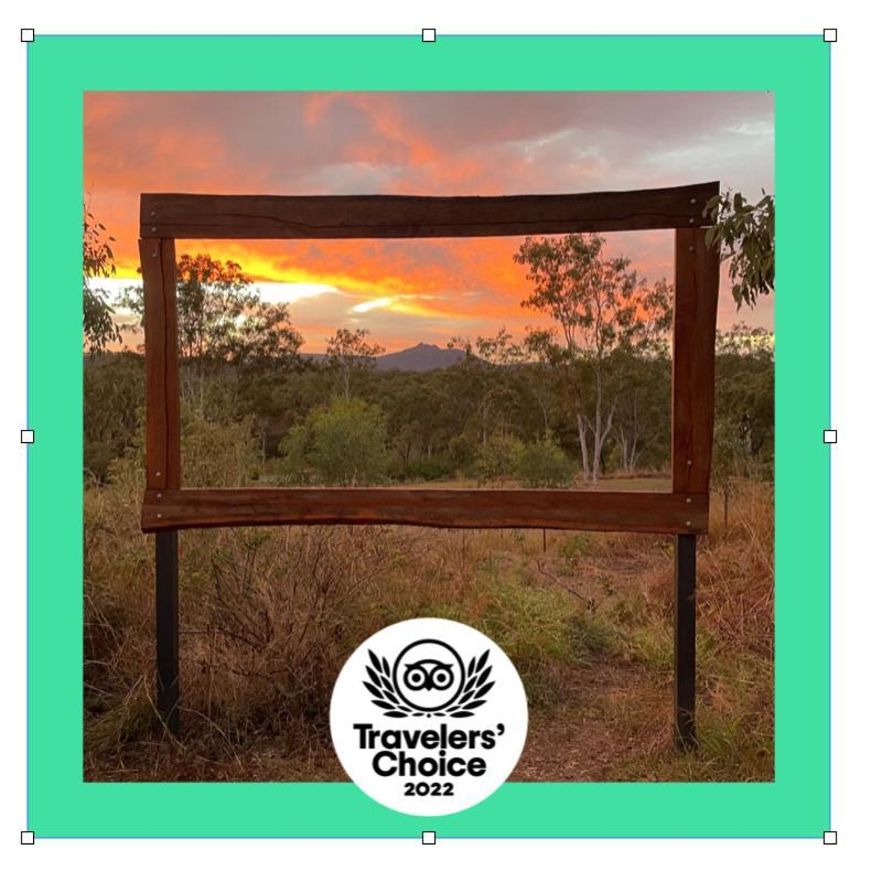 Mount Larcom Mt Larcom Tourist Park酒店 外观 照片